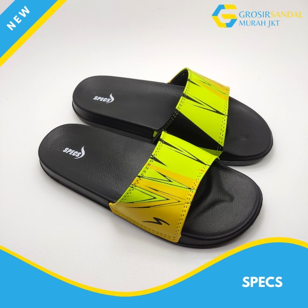 Sandal SLOP Specs Accelerator Lightspeed Original Slide Sendal Pria Slop Import sendal slop specs light speed 3 warna sandal fashion korea / sandal keren 4.4 [FREE ONGKIR] COD Sandal Kasual Classical slop karet original Sendal Slop Ori Sendal Distro-4