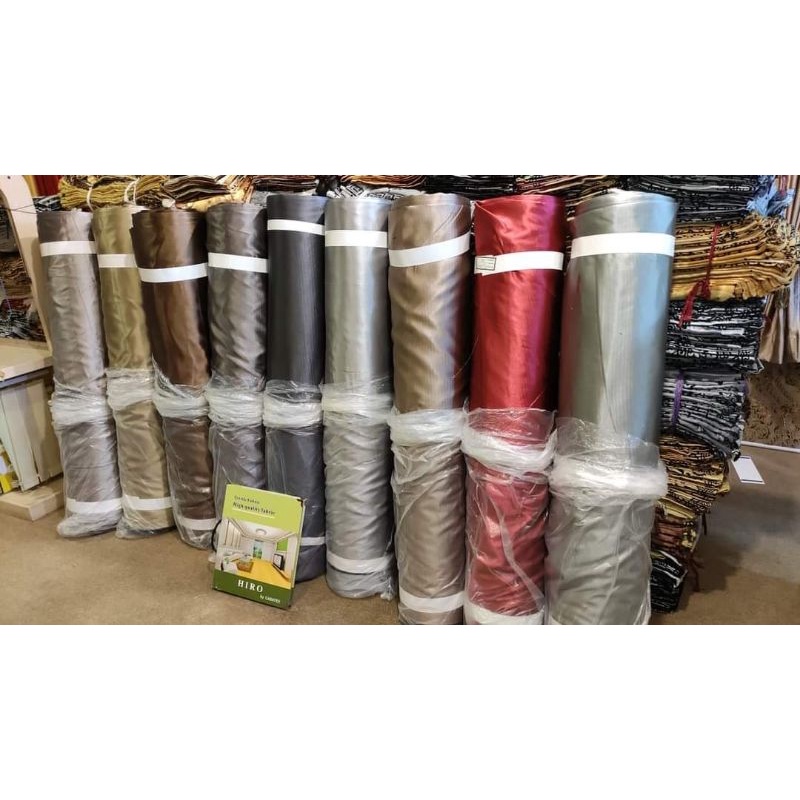 KAIN GORDEN POLOS METERAN BAHAN BLACKOUT