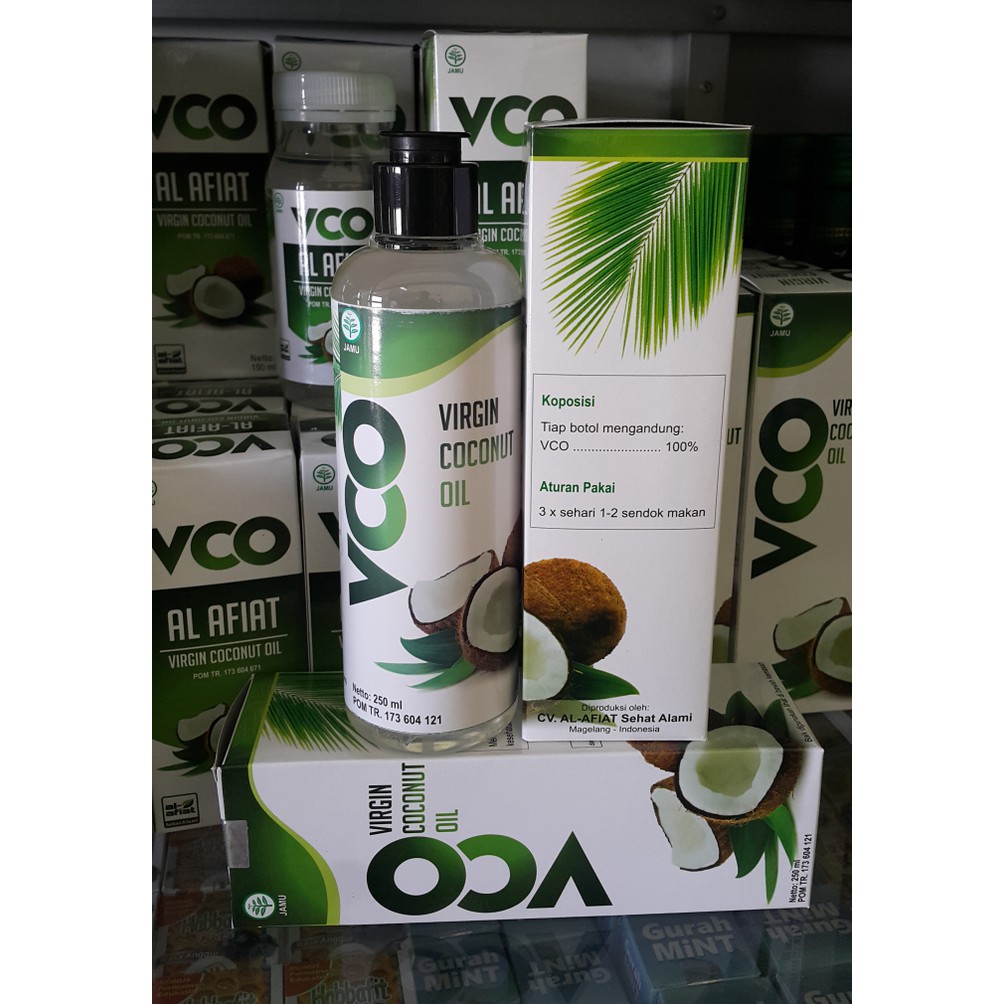 

(250ml)Minyak Kelapa Murni VCO Al Afiat BPOM | Virgin Coconut Oil Original