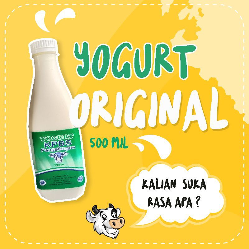 

Yoghurt 500 Mill KPBS pangalengan