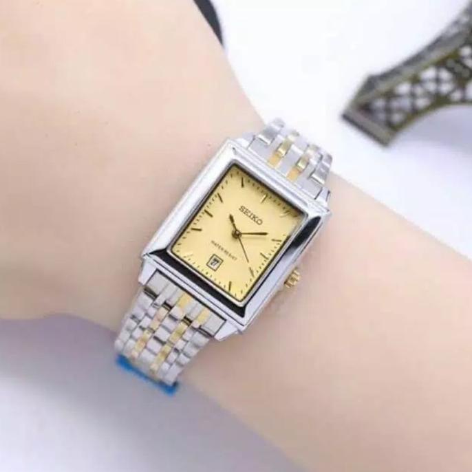 Gretong Jam Tangan Seiko Wanita Kotak Tanggal Aktif 4 Varient (R>