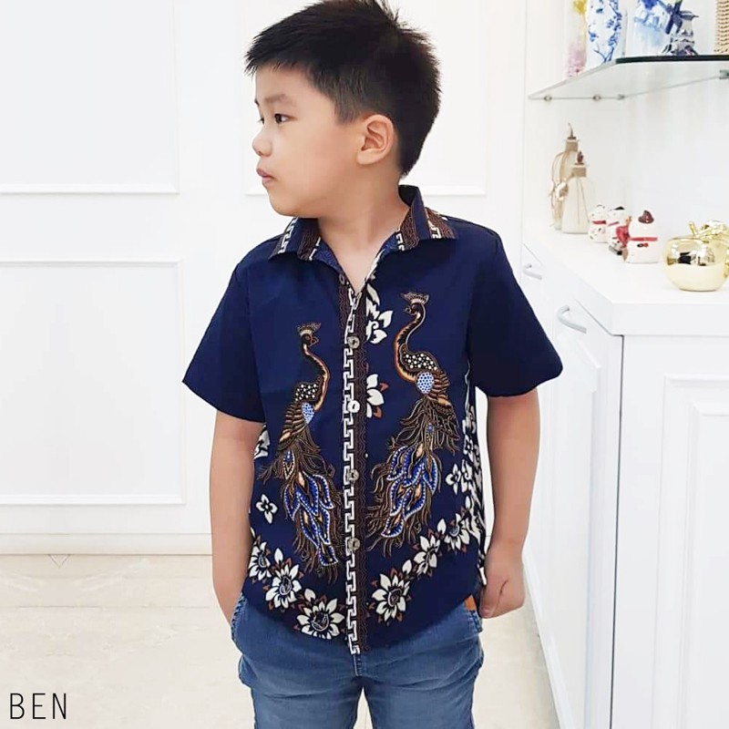 BEN NEW KIDS - Kemeja Batik Anak Laki-Laki 001 JM