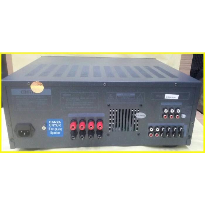 Power Amplifier BMB DA 3000 PRO 4 Channel Echo Mixing