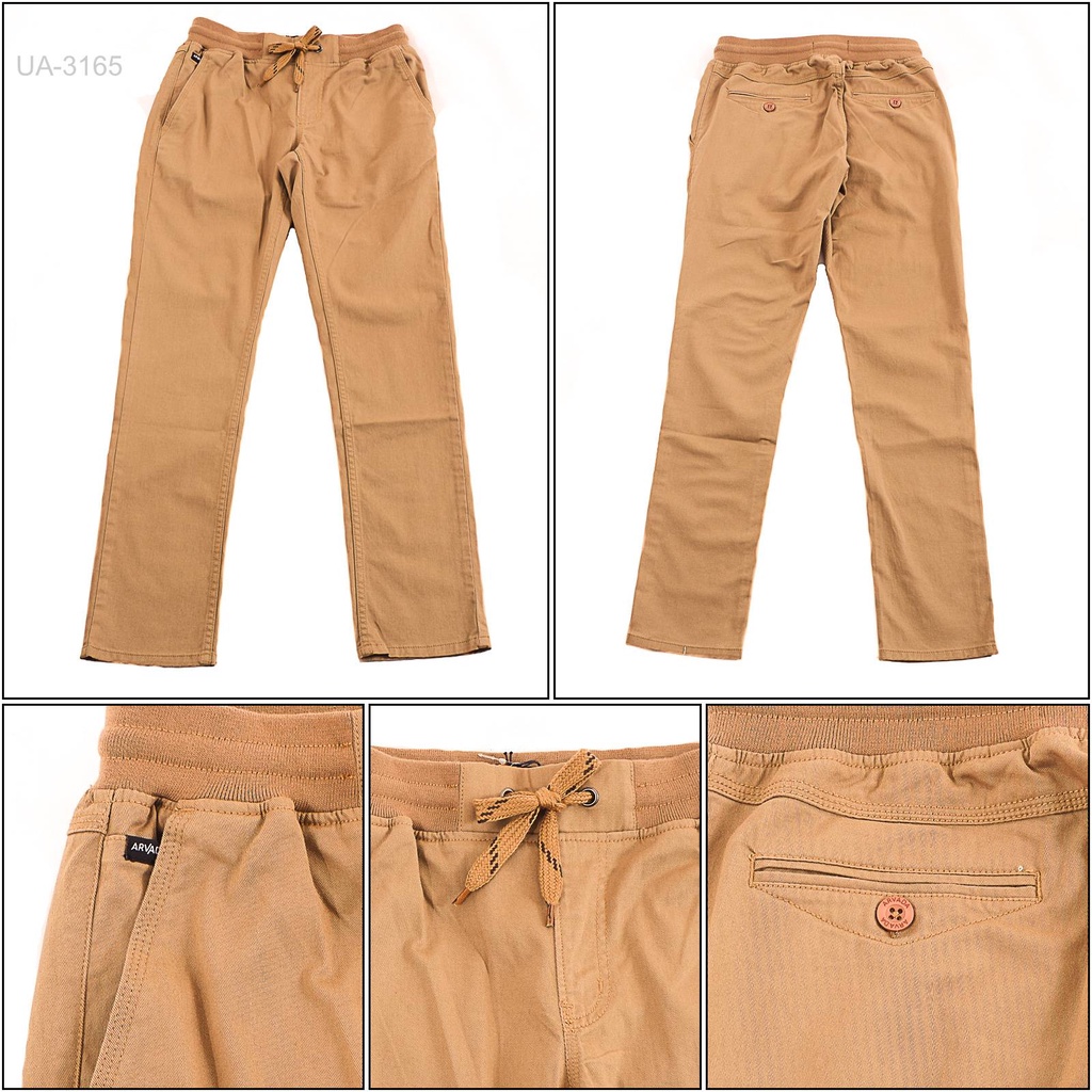 Celana Panjang Cowok Rib Kolor Arvada M-XL