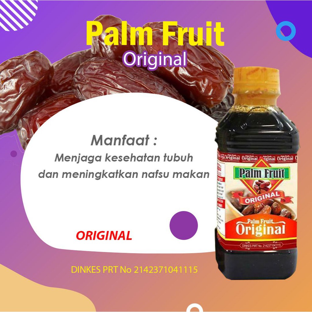 Obat Herbal Hipertensi SARI KURMA PALM FRUIT ORIGINAL