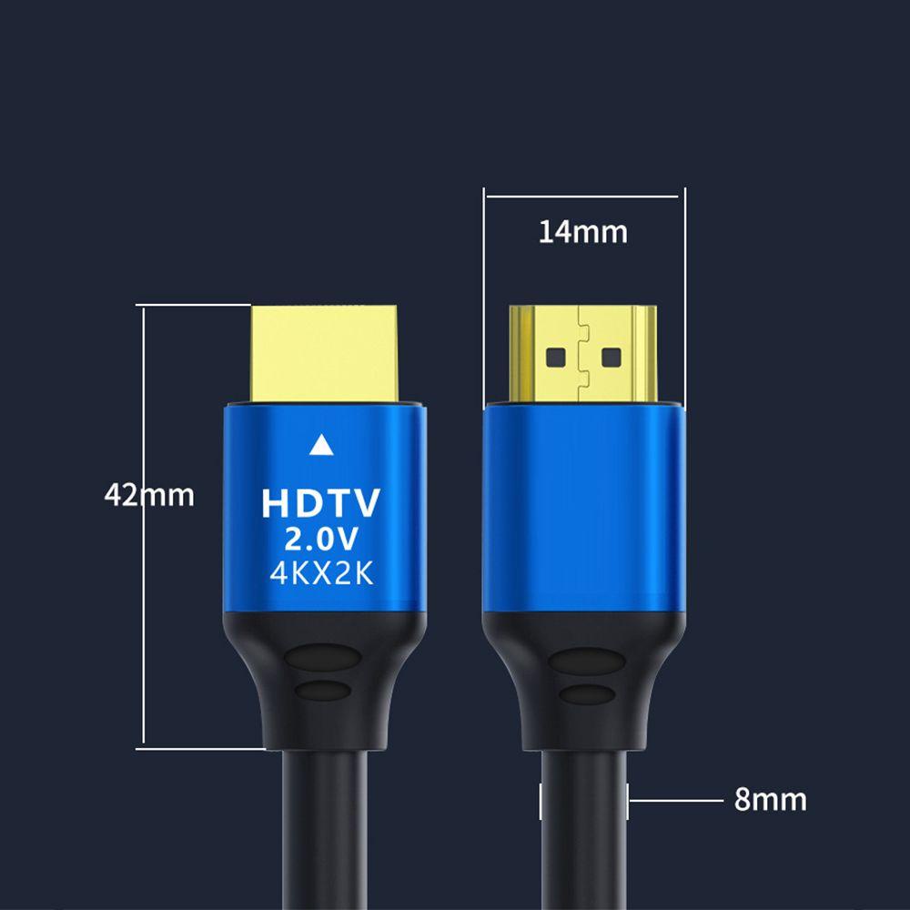 POPULAR Populer 1m /1.5m /3m /5m Kabel HDMI Monitor Profesional Digital HD 2.0 Kabel Untuk PS5 PS4