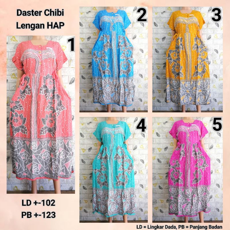 DASTER CHIBI LENGAN HAP ADEM MODERN BUSUI FRIENDLY BU TEJO GRWL + LSER