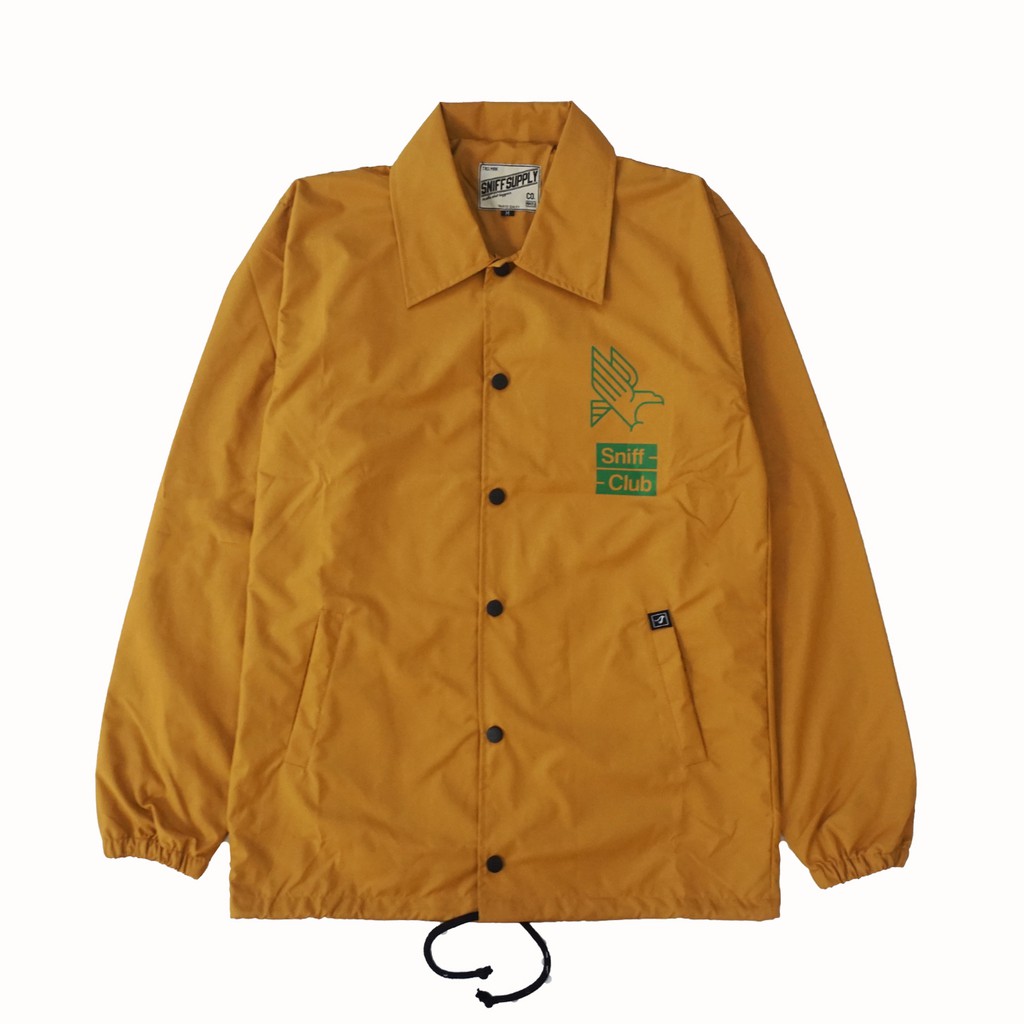 Sniff Supply Coach Jacket | THROB Mustard