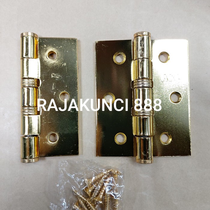 Engsel jendela 3in kuning  Engsel jendela  Engsel