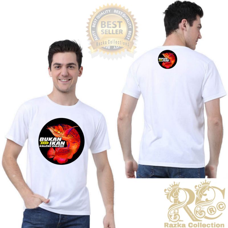 Kaos Arwana Awas Ikan Galak || Baju Club Arwana || Kaos Komunitas Ikan Hias Popular || Kaos Sultan