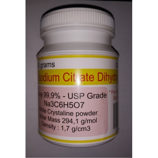 

natrium sitrat dihidrat 500 gram