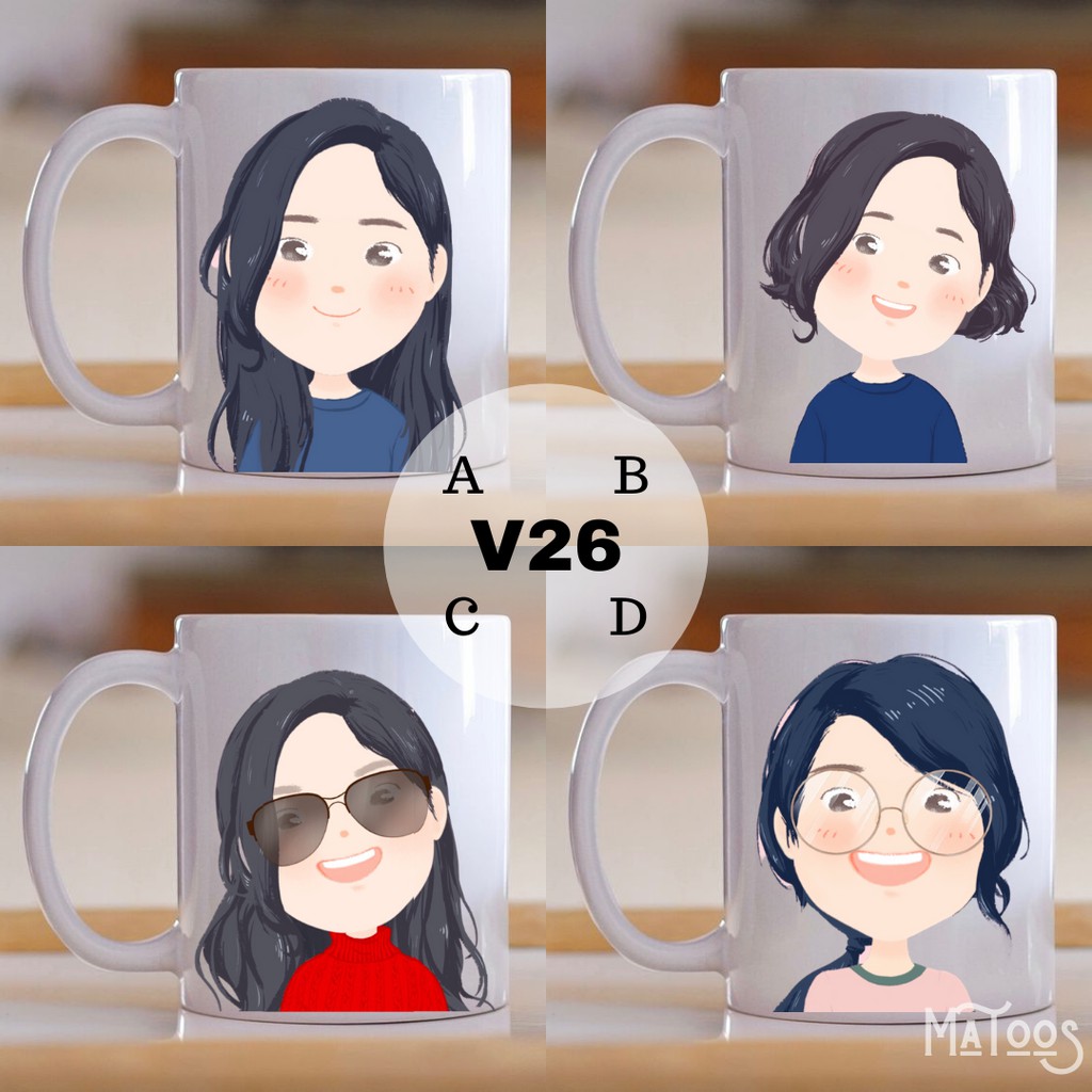 Mug Kartun Karikatur Avatar V21 40 Shopee Indonesia