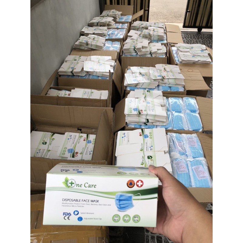 3PLY MASK - MASKER 3PLY-fullcare  (isi 50)