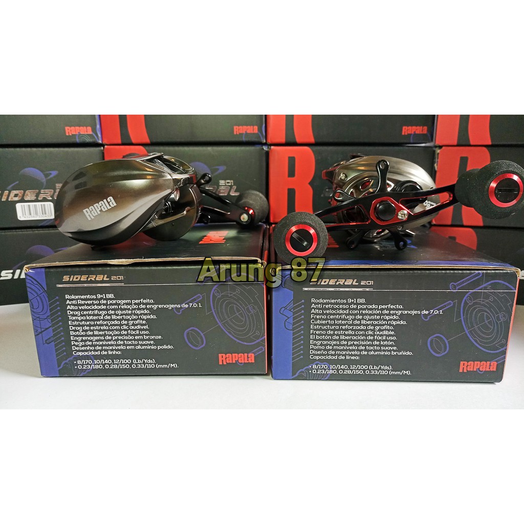 REEL BC RAPALA SIDERAL 201 REEL RAPALA