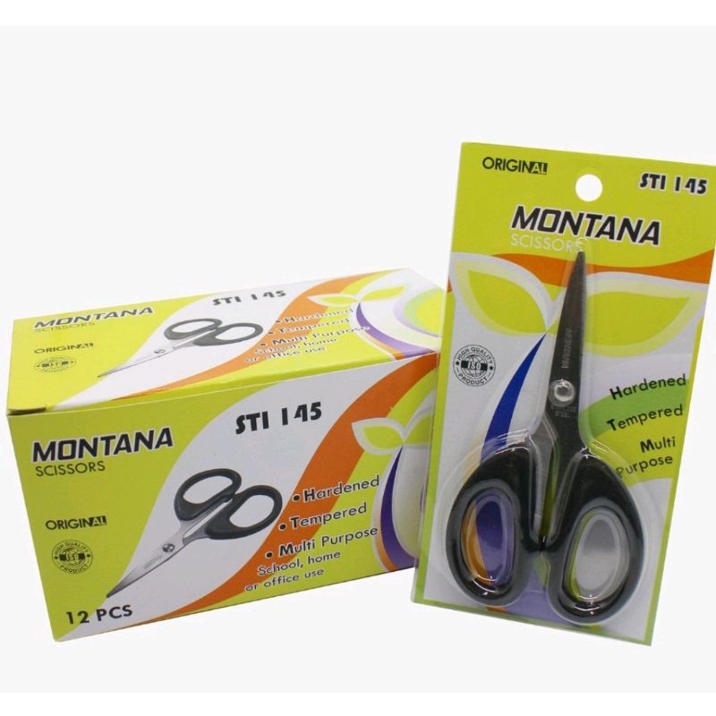 

MONTANA - Small Scissor / Gunting Kecil STI 145 blister (pcs)