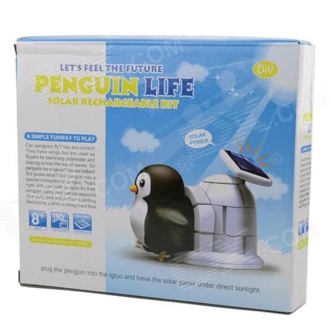 Siap Kirim Solar Robot Kit Penguin / Solar Robot Kehidupan Penguin / Penguin Life