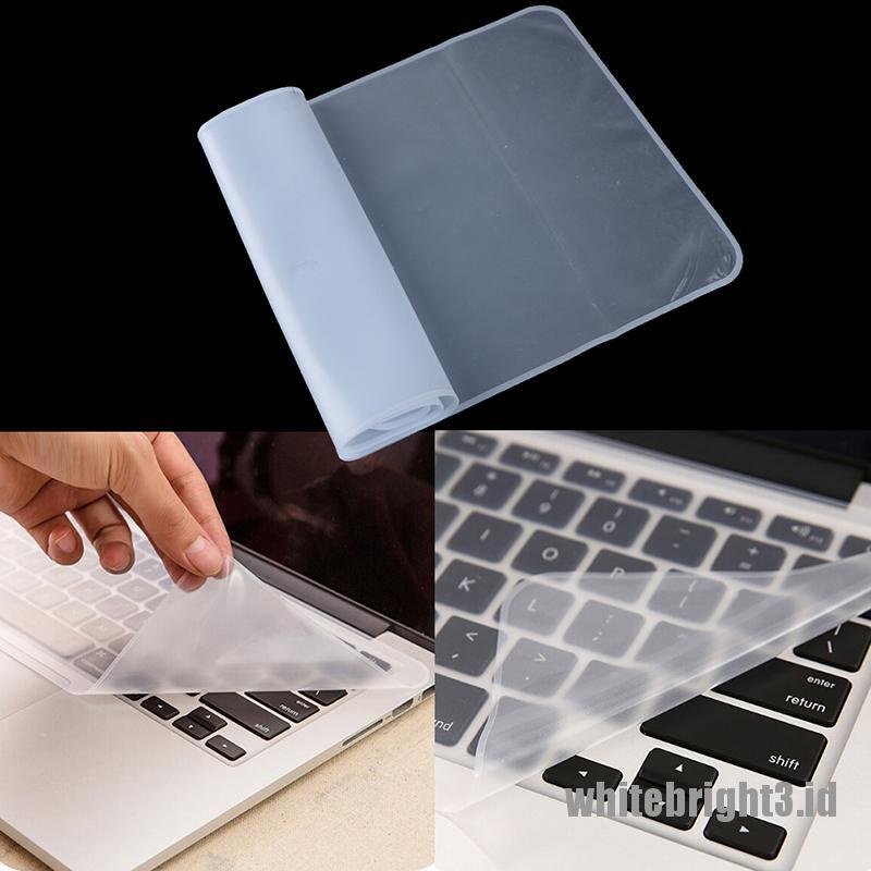 &lt; White3 &gt; film Pelindung keyboard laptop Anti Air / Debu