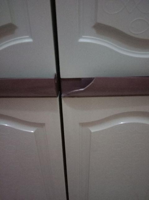 Lemari Plastik 2 Pintu Gantung Baju Gamis