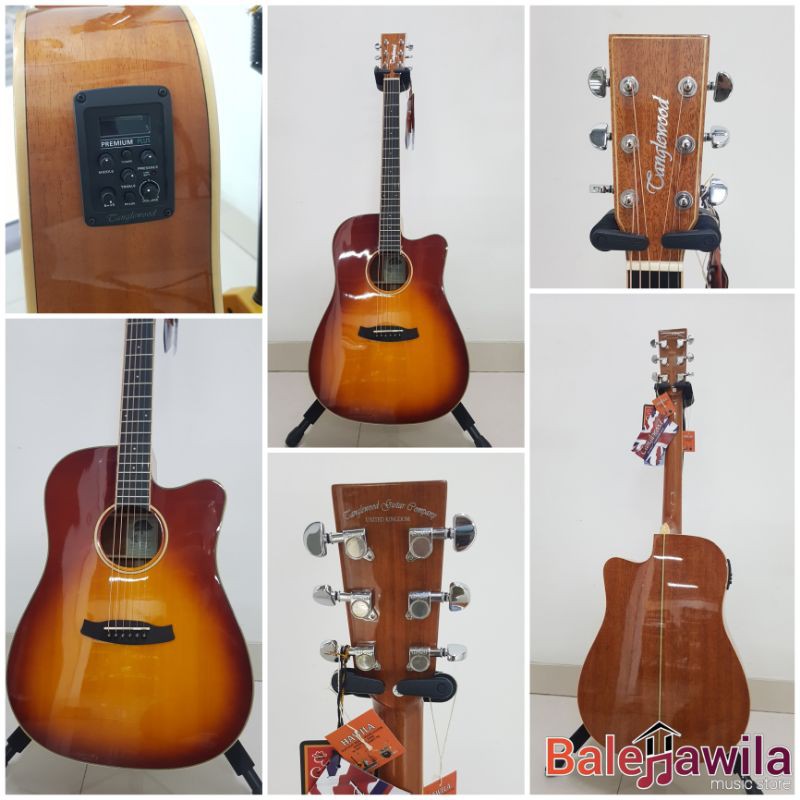 Gitar Akustik Elektrik Tanglewood TW5 ESB Gitar Tanglewood TW4 ESB