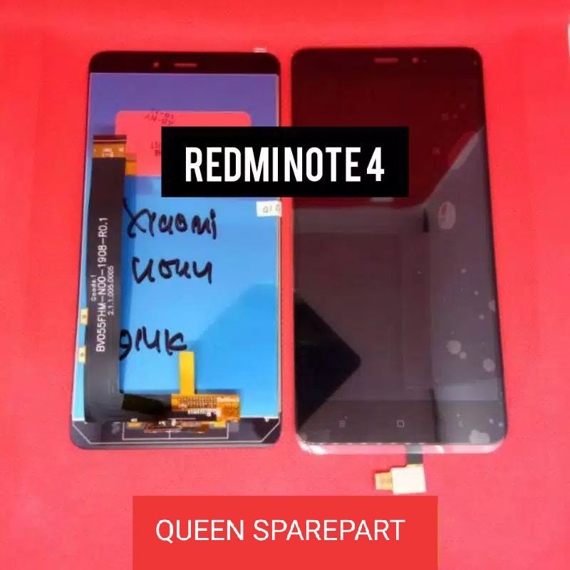 BERGARANSI LCD TOUCHSCREEN XIAOMI REDMI NOTE 4 REDMI NOTE 4X MEDIATEK ORIGINAL