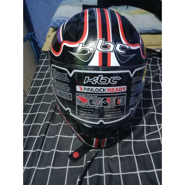 Helm Full Face KBC V-Euro