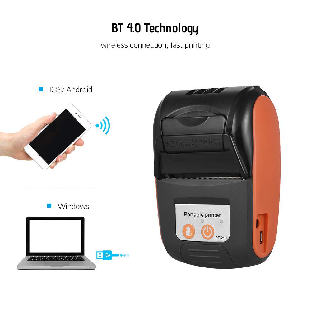 POS Bluetooth Thermal Receipt Printer 58mm Alat Struk Nota Label Kasir Printer Nota Harga Printer Mi