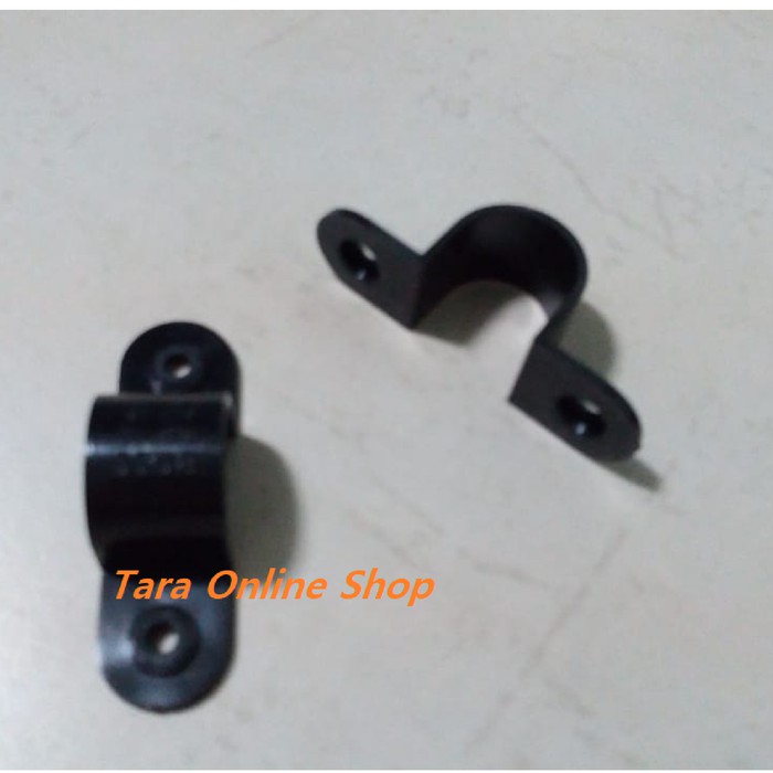 CLAMP KLEM PIPA CONDUIT 20MM HITAM merk BOSS -7020076