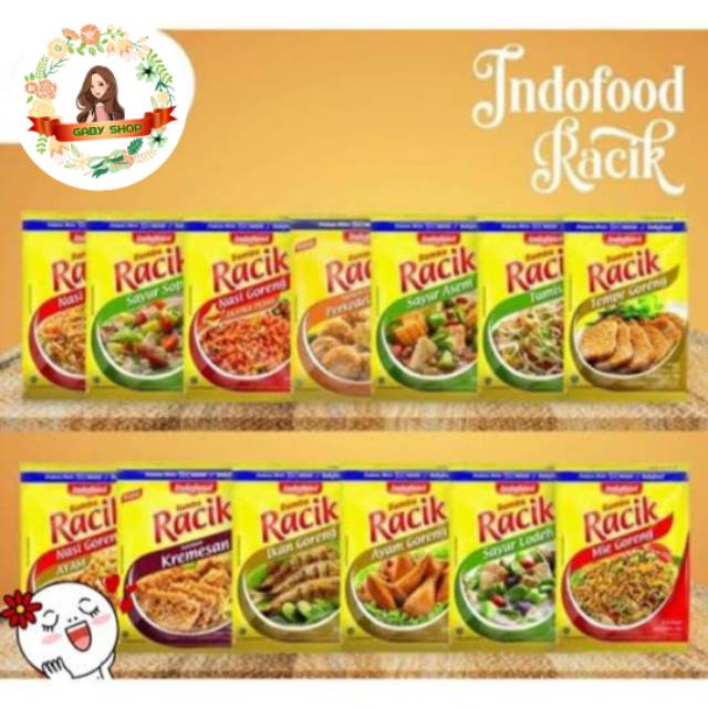 Bumbu Racik Indofood Mie Sayuran Sop Lodeh Tumis Nasi Goreng Sayur Asem Tempe Ikan Shopee Indonesia