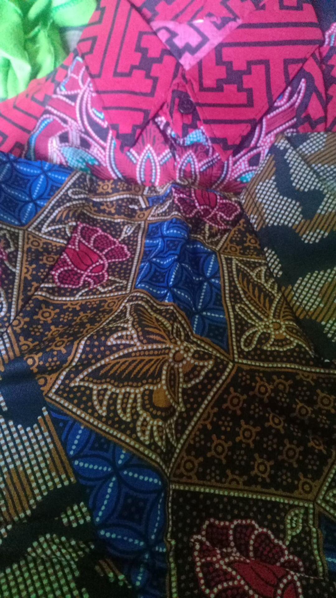 Couple Batik Anak Cewek Cowok By Rayhan Batik