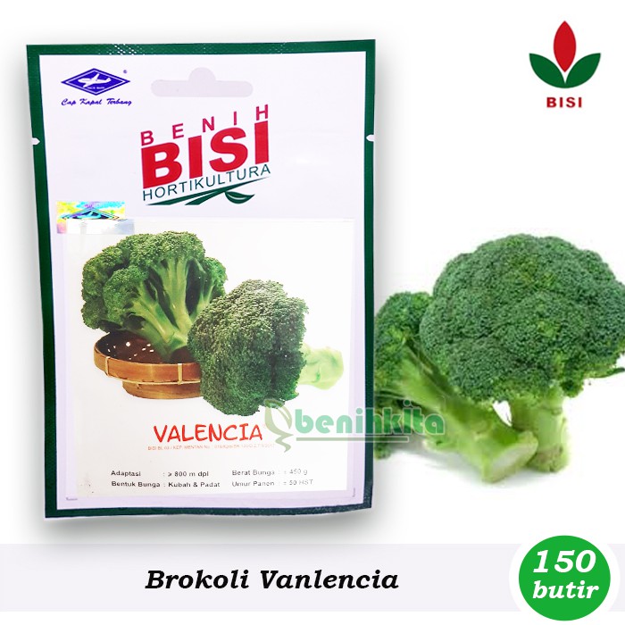 Benih-Bibit Brokoli Valencia F1 (BISI)