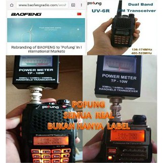HT baofeng POFUNG UV 6R   UV6R   UV 6R Termurah