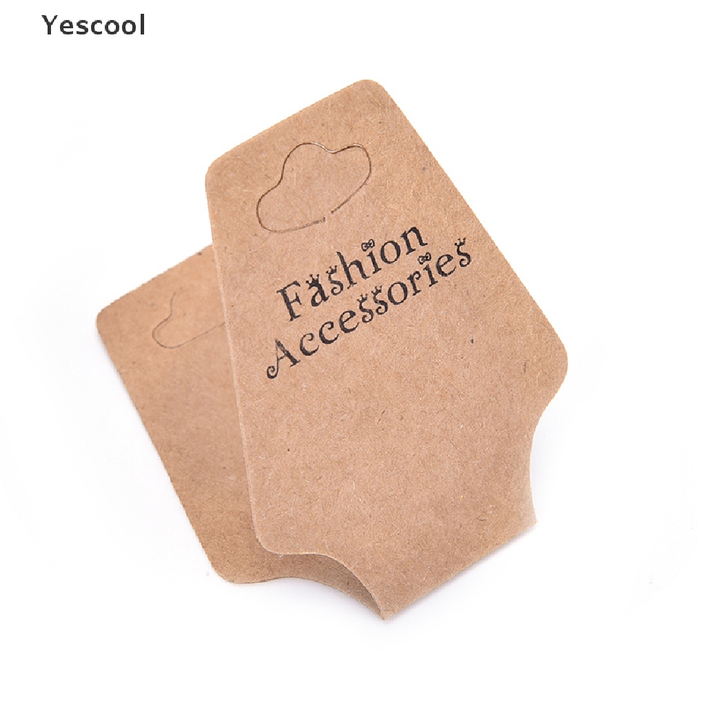 Yes 50 Pcs Kartu Display Kalunggelangperhiasan Bahan Kertas Untuk Display