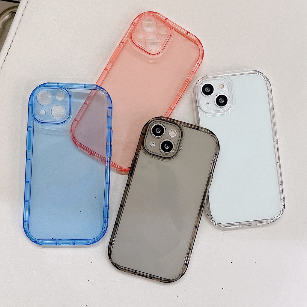 Soft case TPU Transparan cover iPhone 11 Pro MAX 12 13 Pro MAX X XS MAX XR 7 + 8 Plus