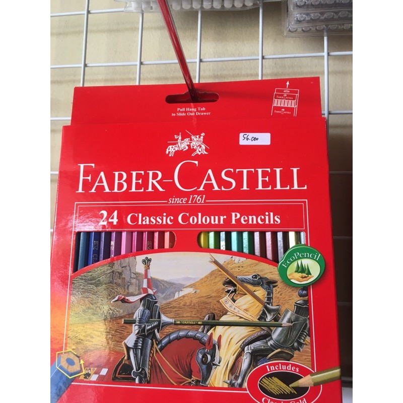 

(1pcs) pensil warna faber castel 24 warna murah mariah