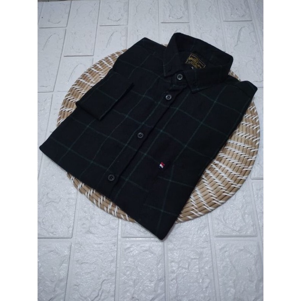 KEMEJA FLANEL DISTRO SURFING LENGAN PANJANG PRIA MOTIF KOTAK CUPEL ECER &amp; GROSIR