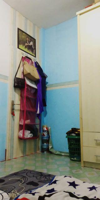 L001ls Wallpaper Sticker Ku - Biru 45cm X 9-10m Wallpaper Dinding