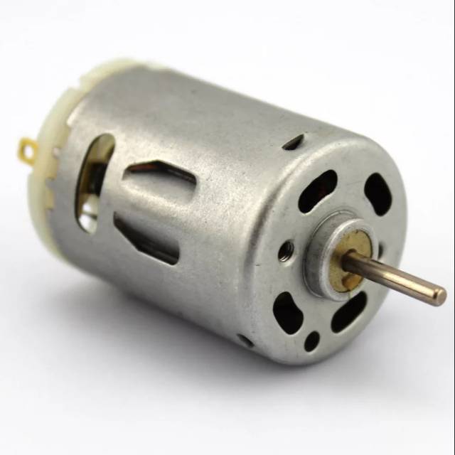 Dinamo 380 DC 3-7v rated 6v speed 7.700 RPM as 2.3 mm