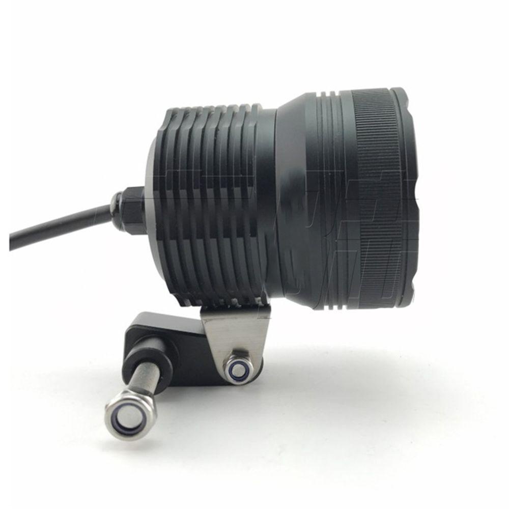 Preva 2Pcs Headlight Clamp Alat Motor Lampu Kabut Mount Expand stents Tube Clamp