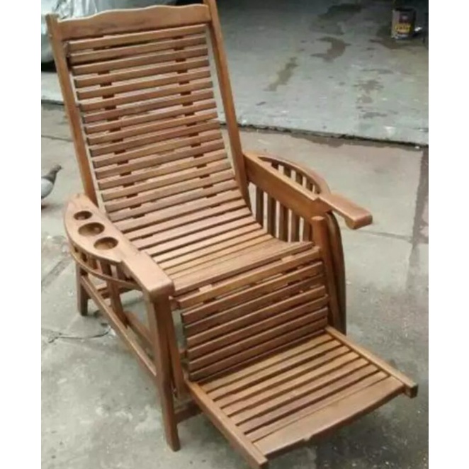 Kursi Malas Jati/Kursi Malas Koran Jati