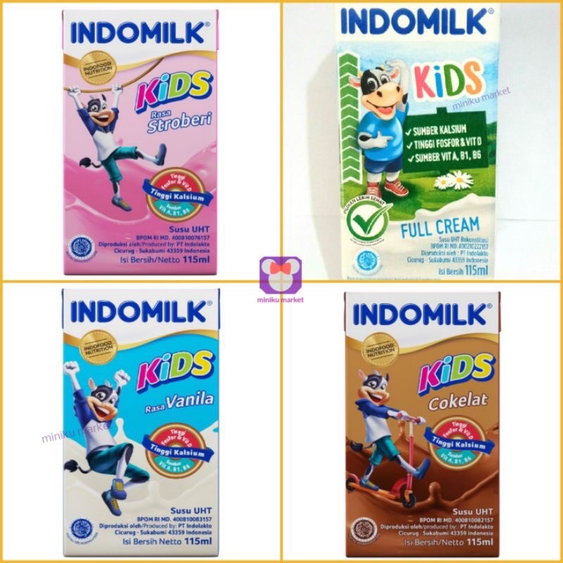 

Indomilk Kids Susu UHT kotak 115ml