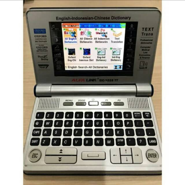 ALFALINK EIC 1228 TT SPEAKING DICTIONARY ORIGINAL BARU
