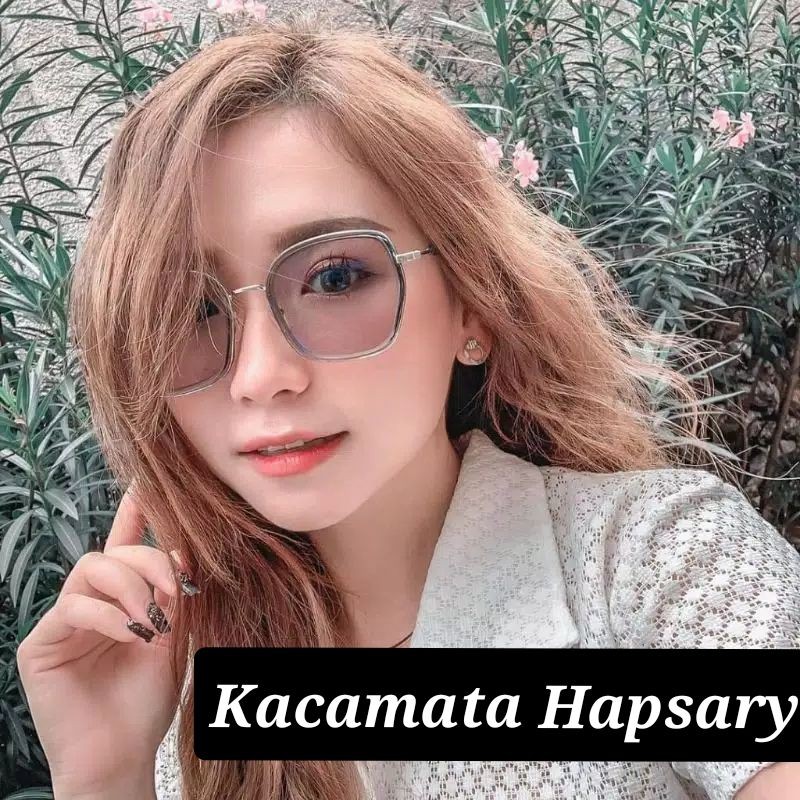 FRAME KACAMATA MINUS | KACA MATA WANITA | KACAMATA ANTI RADIASI / BLUERAY | PHOTOCROMIC &amp; ANTI UV 0345