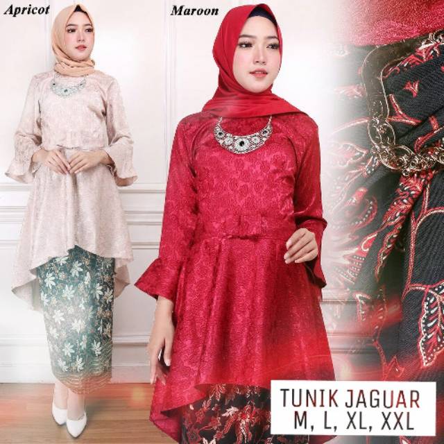  tunik  images model  terbaru Tunik  Dan Rok Lilit