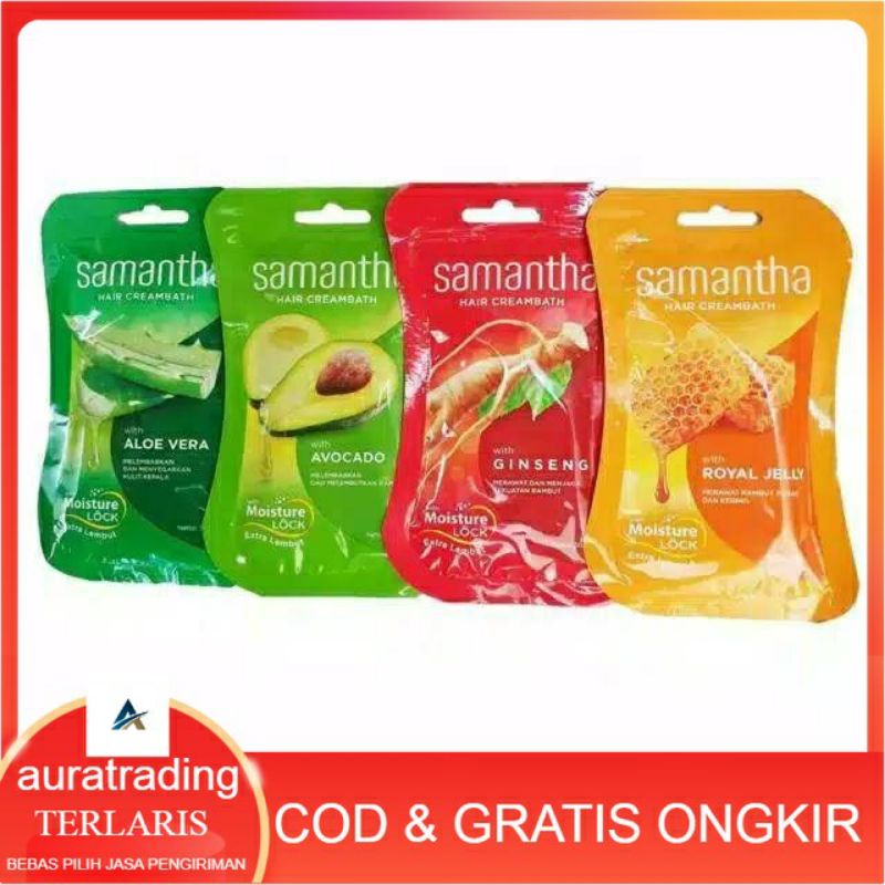 Hair Creambath Samantha Sachet 30gr Terlaris