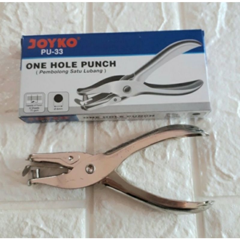 

ALAT PELUBANG KERTAS JOYKO, V-TEC, Kangaro, Ningxin (1 mata lubang)