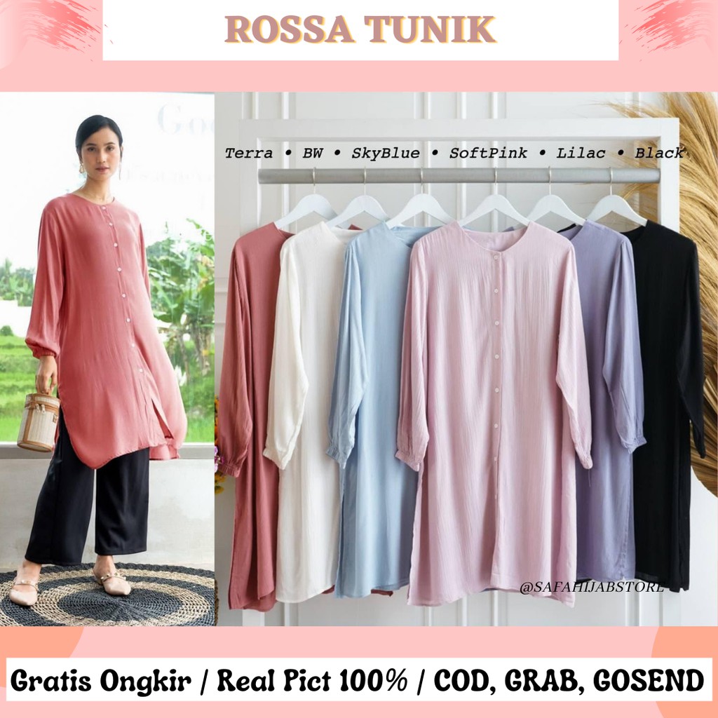 ROSSA TUNIK / TUNIK RAYON / JUMBO TUNIK / BUSUI