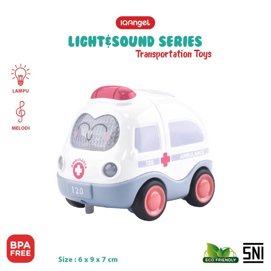 IQANGEL light Transportation Car Toys IQBT0147