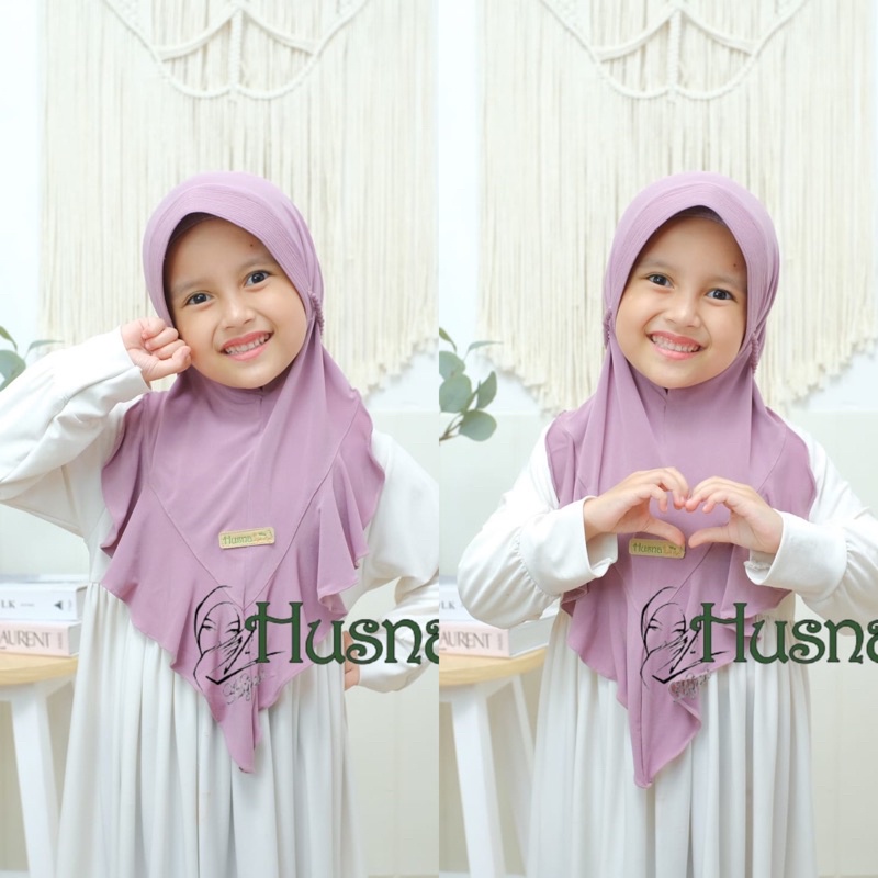 Hijab Anak ZOYA ROPEL Ori HUSNA