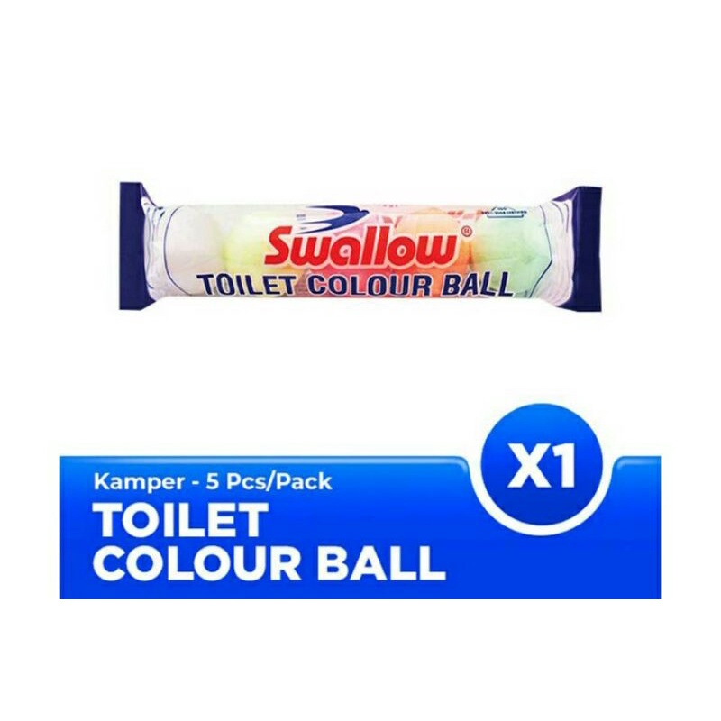 Swallow Kamper Toilet Colour Ball5 pcs