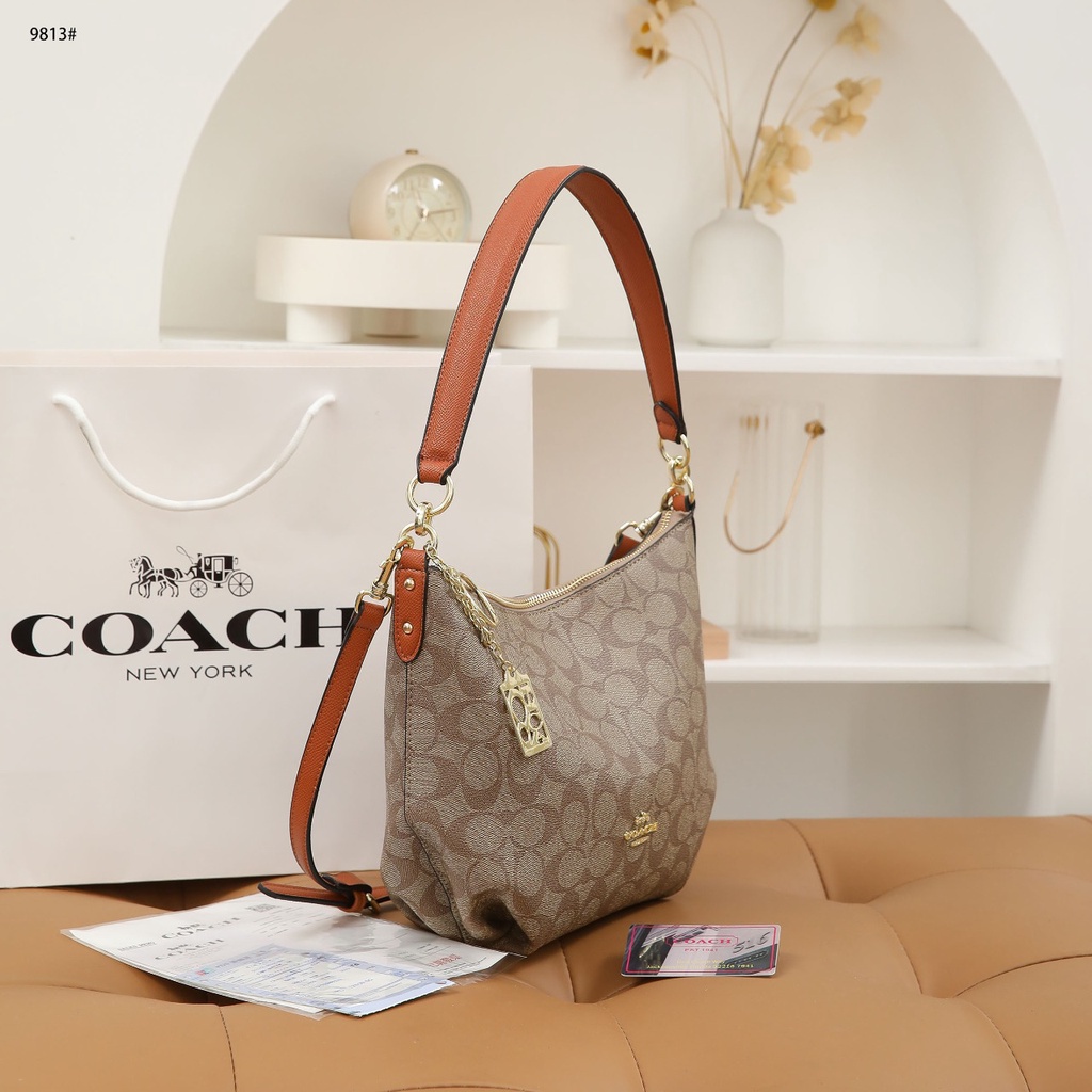 Skylar Hobo in Signature Canvas 9813